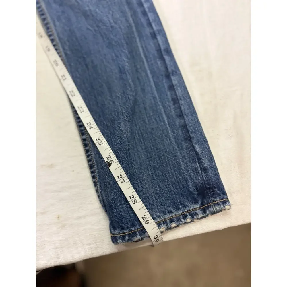 Rag & Bone Jean Lucile Women’s Size 24 Straight Leg Blue Jeans USA Made